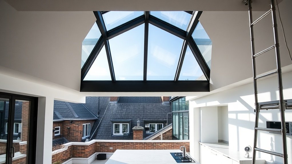 Roof Lantern Installation Walworth