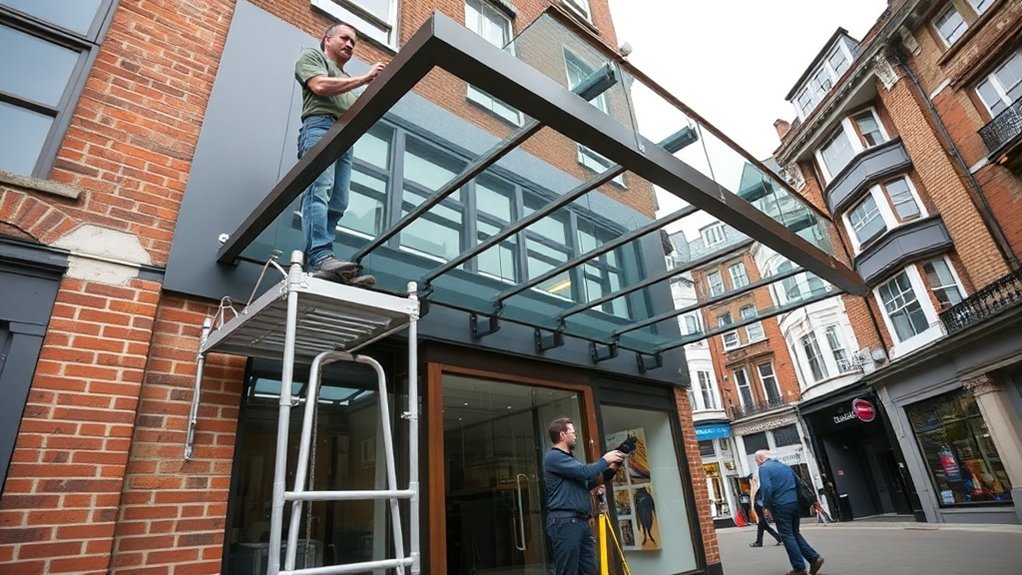 Shopfront Canopy Walworth