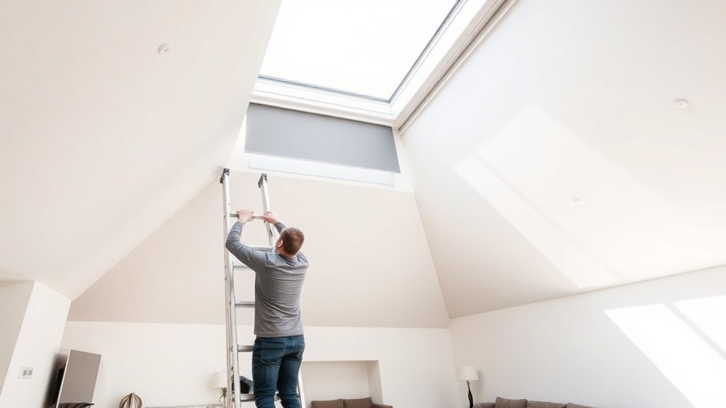 Skylight Blinds Installation Walworth