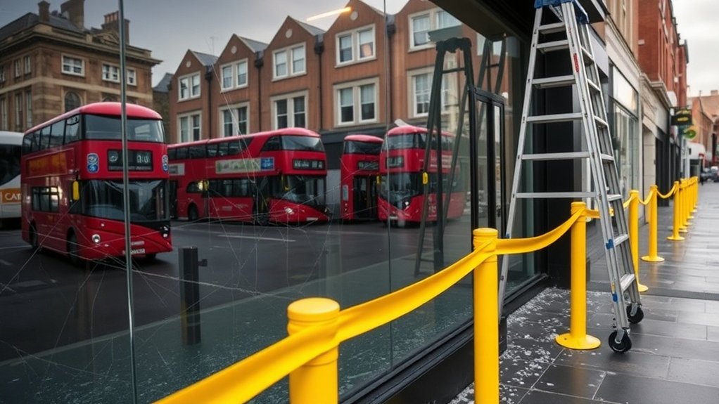 Vandalism Glass Repair Walworth